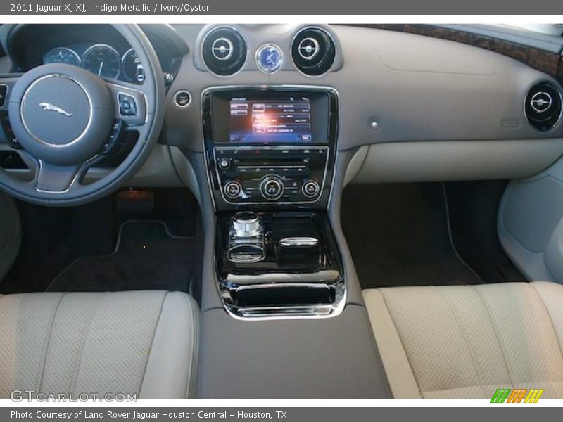 Indigo Metallic / Ivory/Oyster 2011 Jaguar XJ XJ