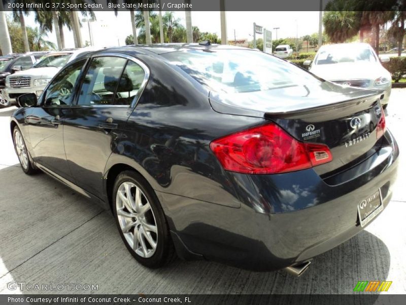  2009 G 37 S Sport Sedan Blue Slate Metallic