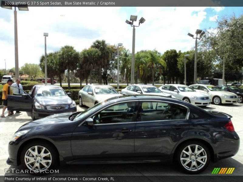  2009 G 37 S Sport Sedan Blue Slate Metallic