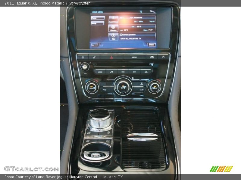 Indigo Metallic / Ivory/Oyster 2011 Jaguar XJ XJ