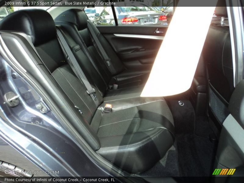 Blue Slate Metallic / Graphite 2009 Infiniti G 37 S Sport Sedan