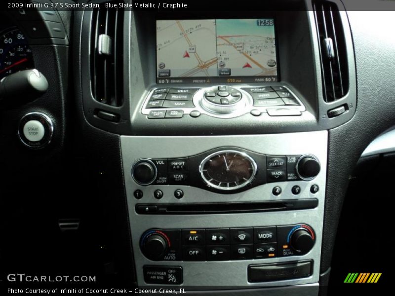 Navigation of 2009 G 37 S Sport Sedan