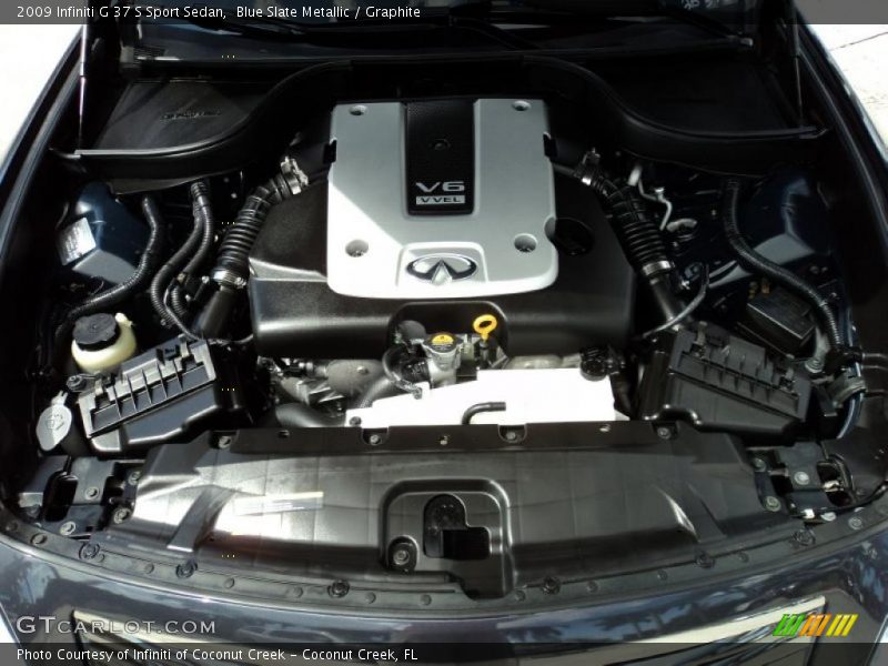  2009 G 37 S Sport Sedan Engine - 3.7 Liter DOHC 24-Valve VVEL V6