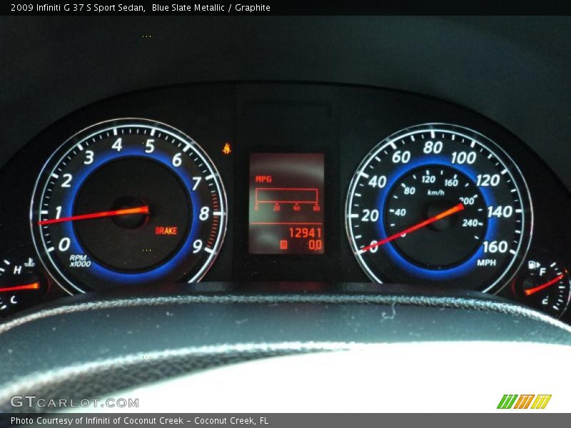  2009 G 37 S Sport Sedan 37 S Sport Sedan Gauges
