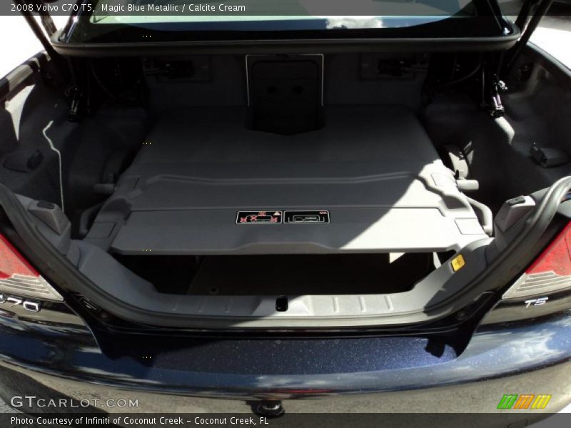Magic Blue Metallic / Calcite Cream 2008 Volvo C70 T5