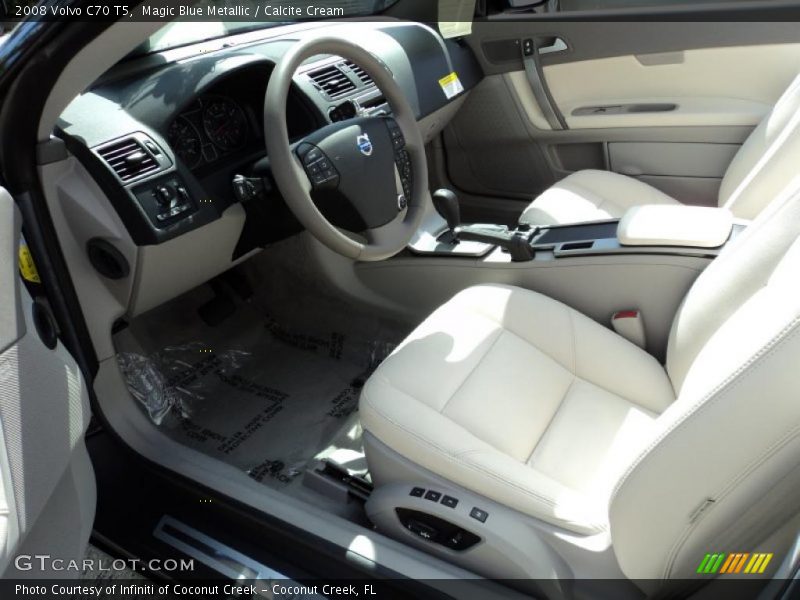  2008 C70 T5 Calcite Cream Interior