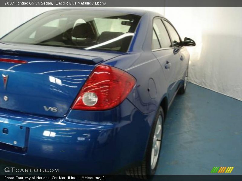 Electric Blue Metallic / Ebony 2007 Pontiac G6 V6 Sedan