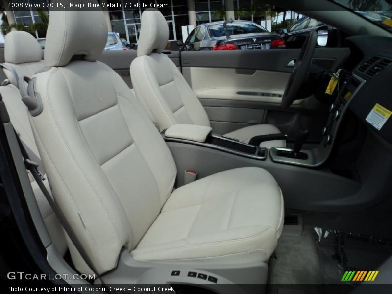 Magic Blue Metallic / Calcite Cream 2008 Volvo C70 T5