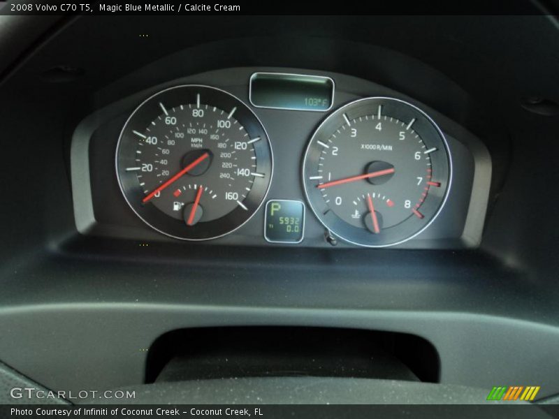  2008 C70 T5 T5 Gauges