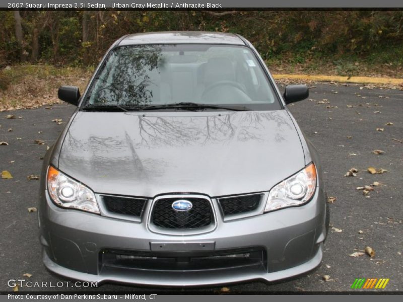 Urban Gray Metallic / Anthracite Black 2007 Subaru Impreza 2.5i Sedan