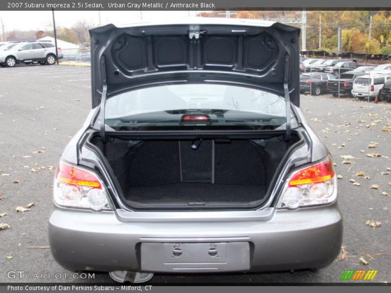 Urban Gray Metallic / Anthracite Black 2007 Subaru Impreza 2.5i Sedan