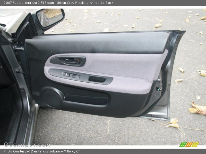 Urban Gray Metallic / Anthracite Black 2007 Subaru Impreza 2.5i Sedan