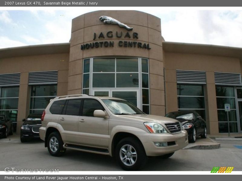 Savannah Beige Metallic / Ivory 2007 Lexus GX 470