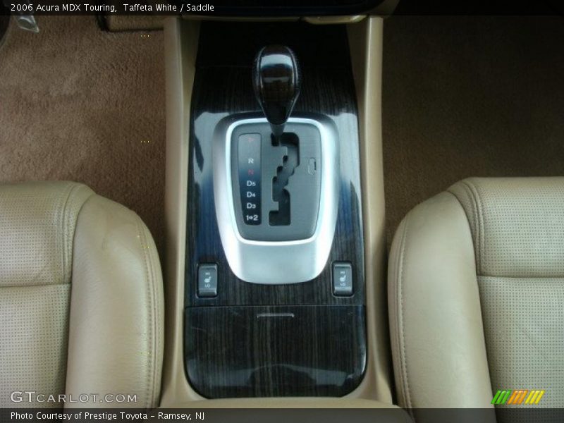 Taffeta White / Saddle 2006 Acura MDX Touring