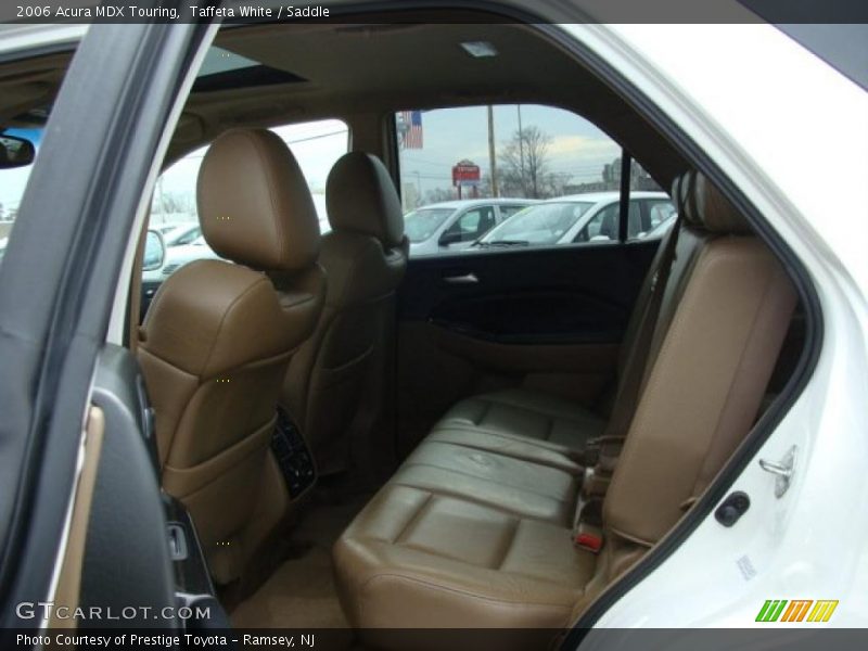 Taffeta White / Saddle 2006 Acura MDX Touring