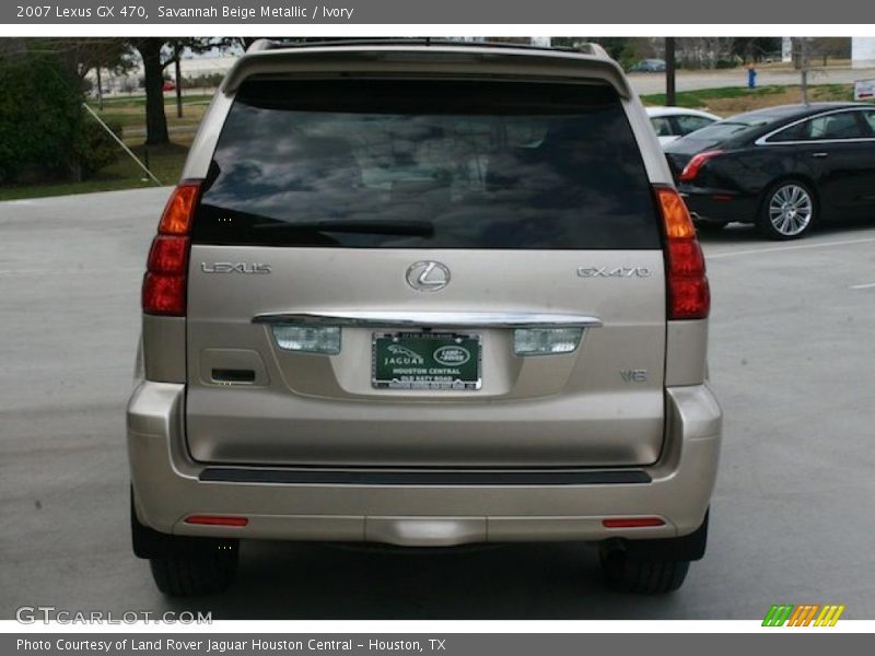 Savannah Beige Metallic / Ivory 2007 Lexus GX 470