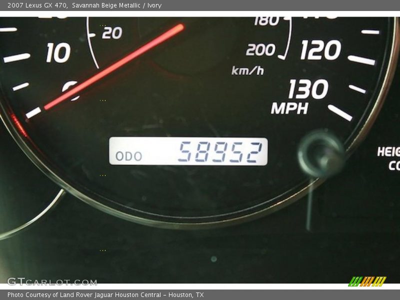 Savannah Beige Metallic / Ivory 2007 Lexus GX 470