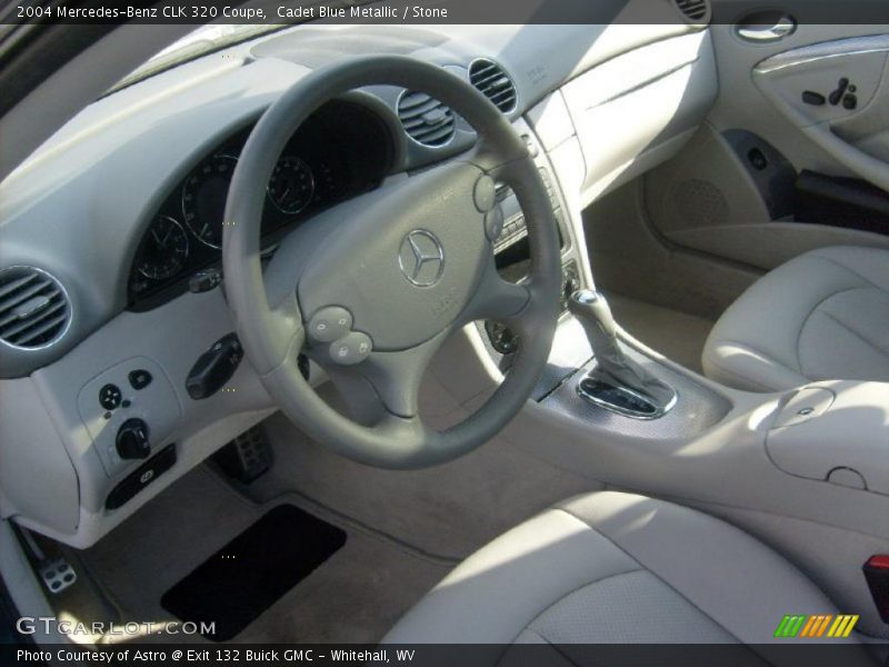 Stone Interior - 2004 CLK 320 Coupe 