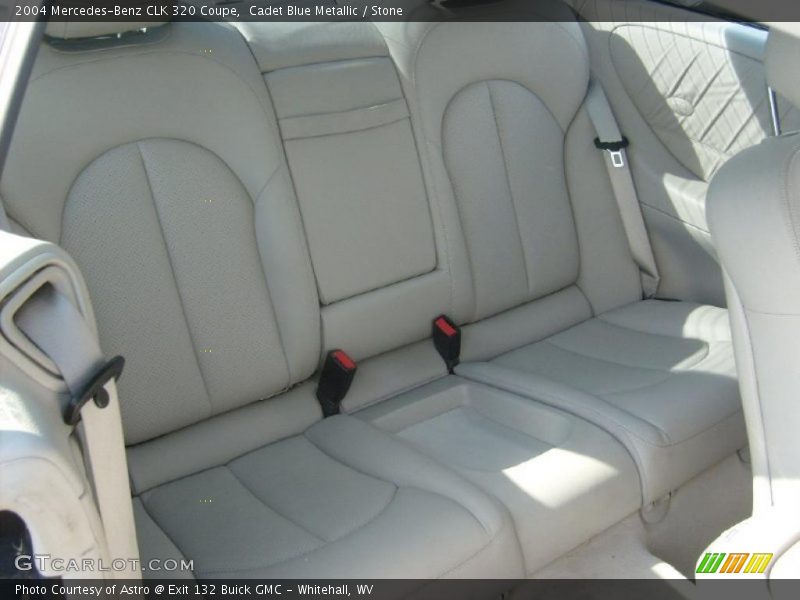 Cadet Blue Metallic / Stone 2004 Mercedes-Benz CLK 320 Coupe