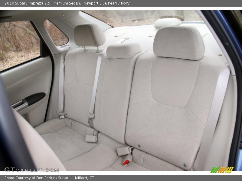 Newport Blue Pearl / Ivory 2010 Subaru Impreza 2.5i Premium Sedan