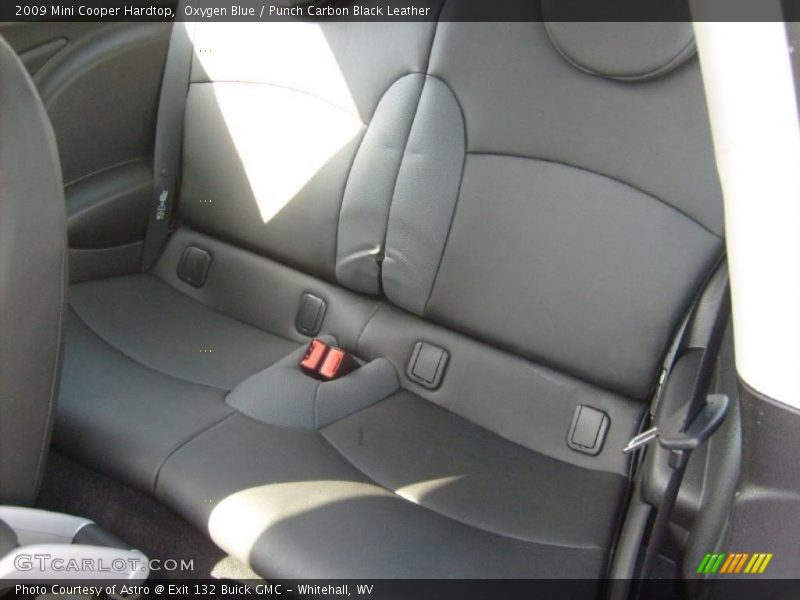 Oxygen Blue / Punch Carbon Black Leather 2009 Mini Cooper Hardtop