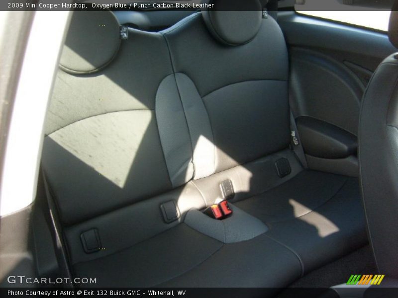 Oxygen Blue / Punch Carbon Black Leather 2009 Mini Cooper Hardtop