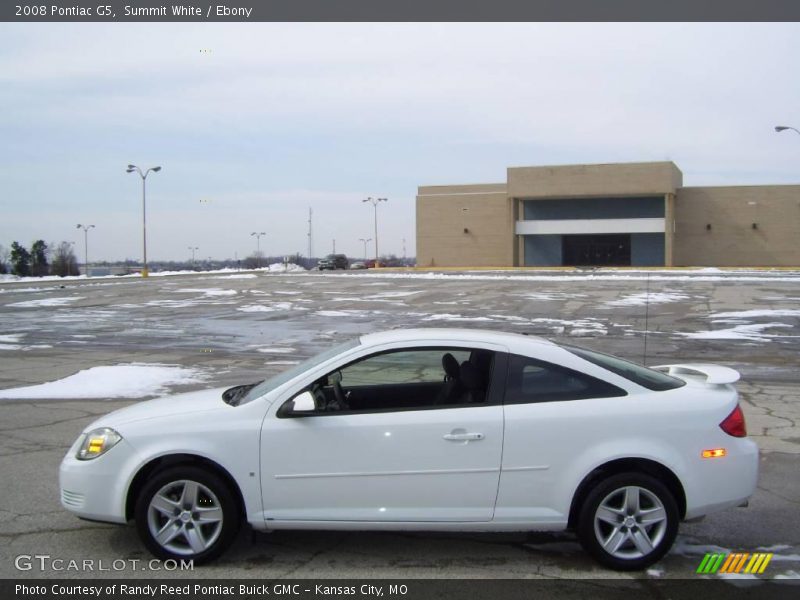 Summit White / Ebony 2008 Pontiac G5