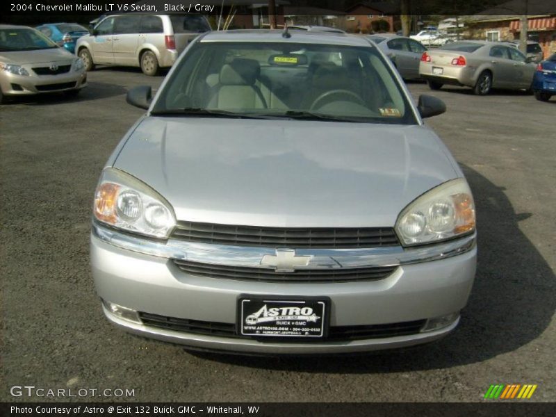 Black / Gray 2004 Chevrolet Malibu LT V6 Sedan