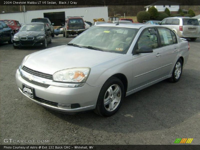 Black / Gray 2004 Chevrolet Malibu LT V6 Sedan