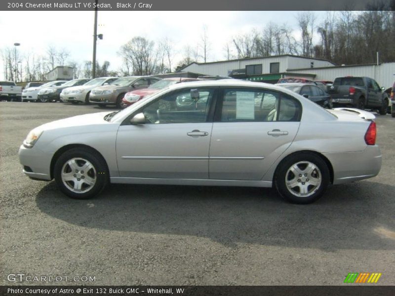 Black / Gray 2004 Chevrolet Malibu LT V6 Sedan