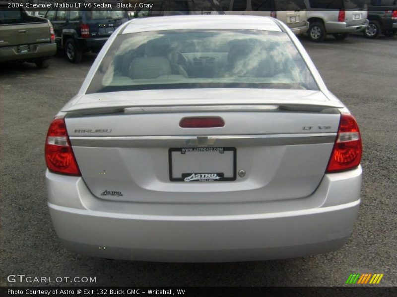 Black / Gray 2004 Chevrolet Malibu LT V6 Sedan