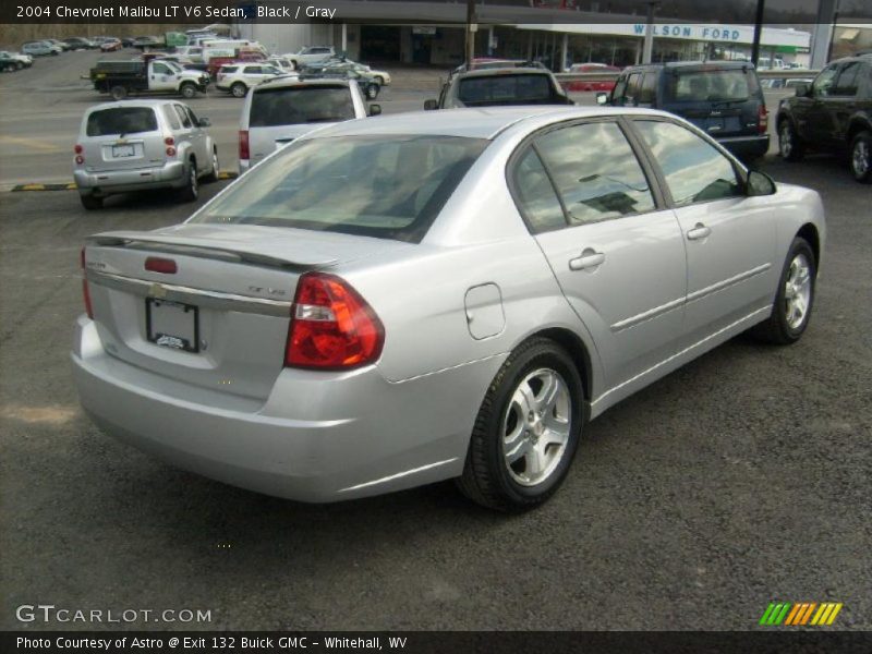 Black / Gray 2004 Chevrolet Malibu LT V6 Sedan