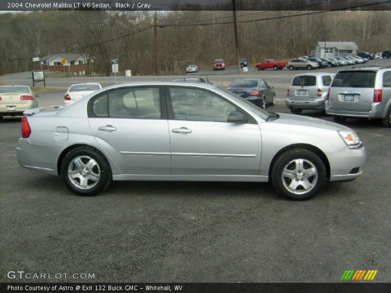 Black / Gray 2004 Chevrolet Malibu LT V6 Sedan