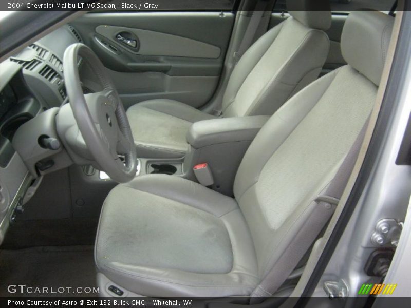 Black / Gray 2004 Chevrolet Malibu LT V6 Sedan