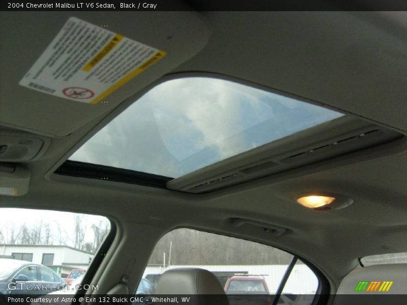 Black / Gray 2004 Chevrolet Malibu LT V6 Sedan