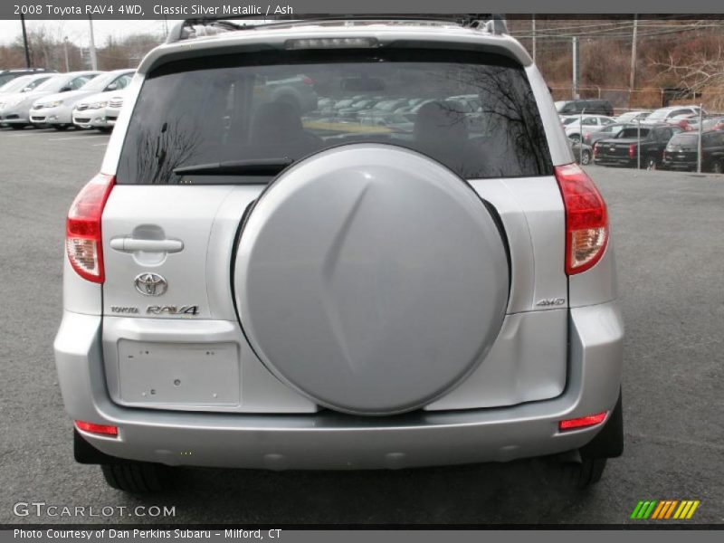 Classic Silver Metallic / Ash 2008 Toyota RAV4 4WD
