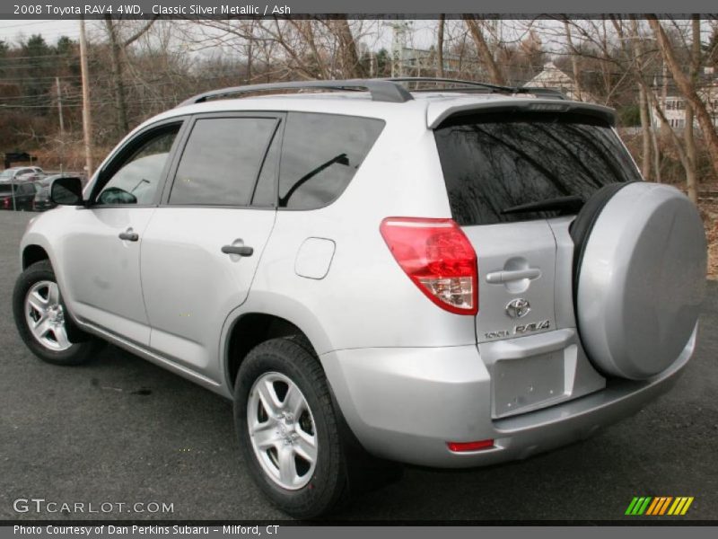 Classic Silver Metallic / Ash 2008 Toyota RAV4 4WD