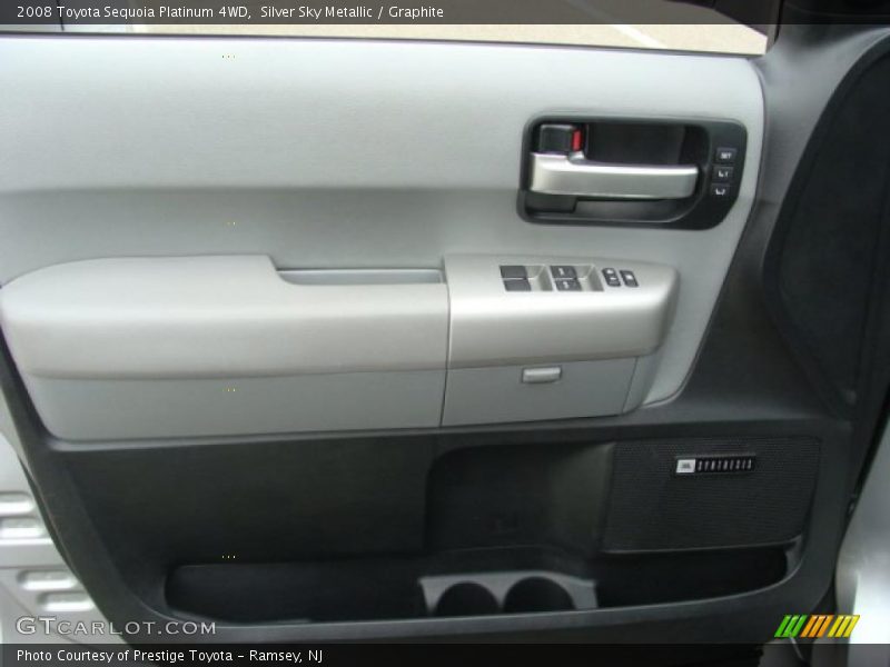 Silver Sky Metallic / Graphite 2008 Toyota Sequoia Platinum 4WD