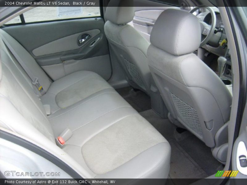 Black / Gray 2004 Chevrolet Malibu LT V6 Sedan
