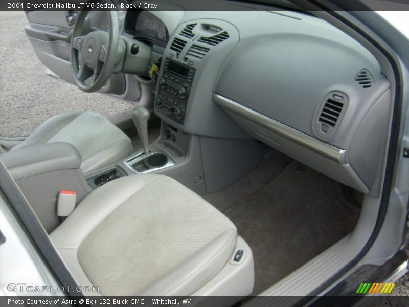 Black / Gray 2004 Chevrolet Malibu LT V6 Sedan