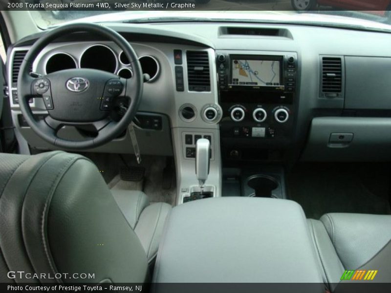 Silver Sky Metallic / Graphite 2008 Toyota Sequoia Platinum 4WD