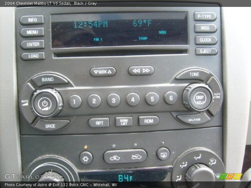 Black / Gray 2004 Chevrolet Malibu LT V6 Sedan