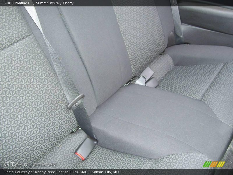 Summit White / Ebony 2008 Pontiac G5