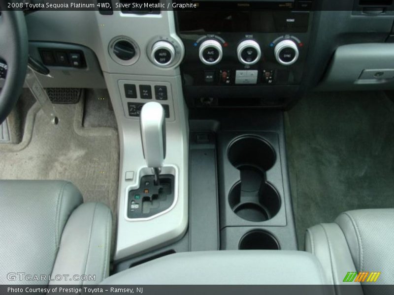 Silver Sky Metallic / Graphite 2008 Toyota Sequoia Platinum 4WD