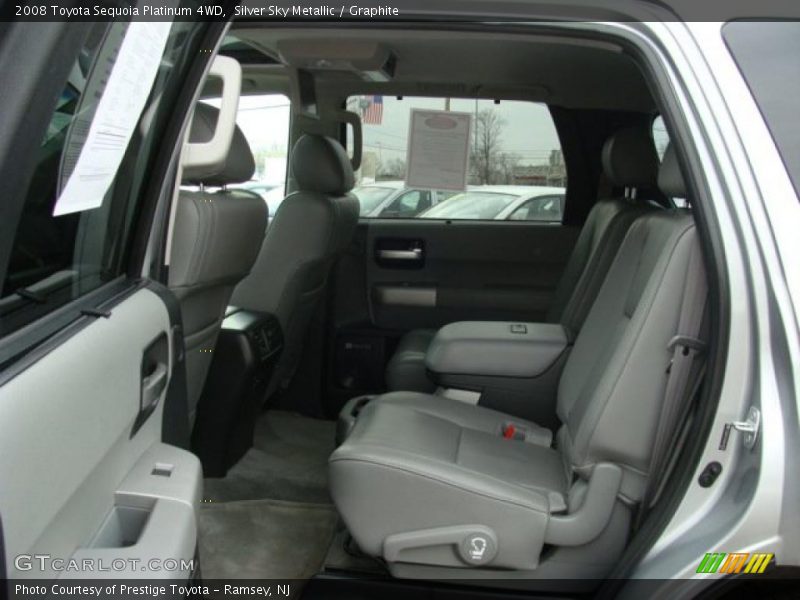 Silver Sky Metallic / Graphite 2008 Toyota Sequoia Platinum 4WD