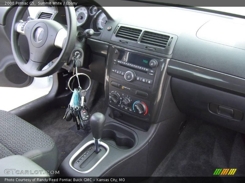 Summit White / Ebony 2008 Pontiac G5