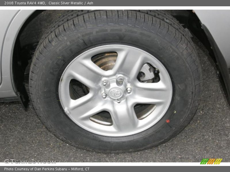 Classic Silver Metallic / Ash 2008 Toyota RAV4 4WD