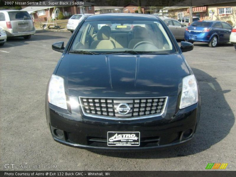 Super Black / Saddle 2007 Nissan Sentra 2.0