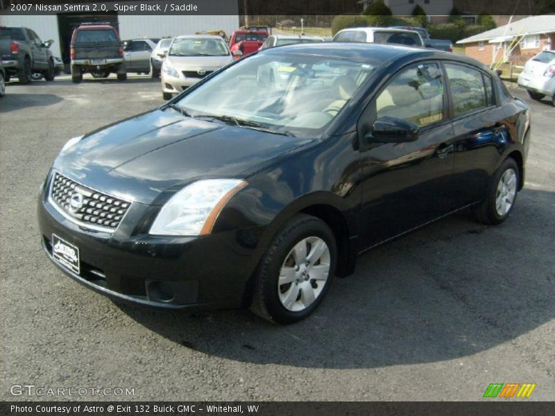 Super Black / Saddle 2007 Nissan Sentra 2.0