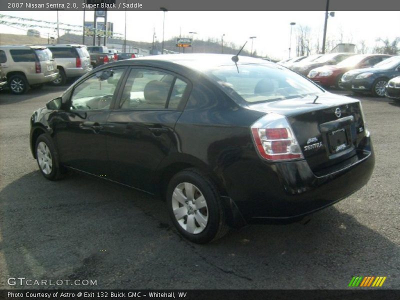 Super Black / Saddle 2007 Nissan Sentra 2.0